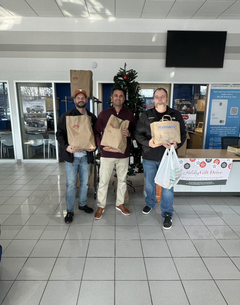 Steet Ponte Chevy's Food Drive to Benefit Catholic Charities of Herkimer County. 